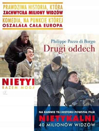 DRUGI ODDECH+NIETYKALNI PAKIET (KSIĄŻKA)+(DVD)