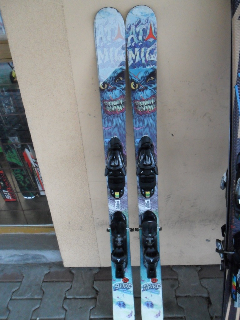 NARTY FREERIDE ATOMIC 140 CM  UŻYWANE TANIE 