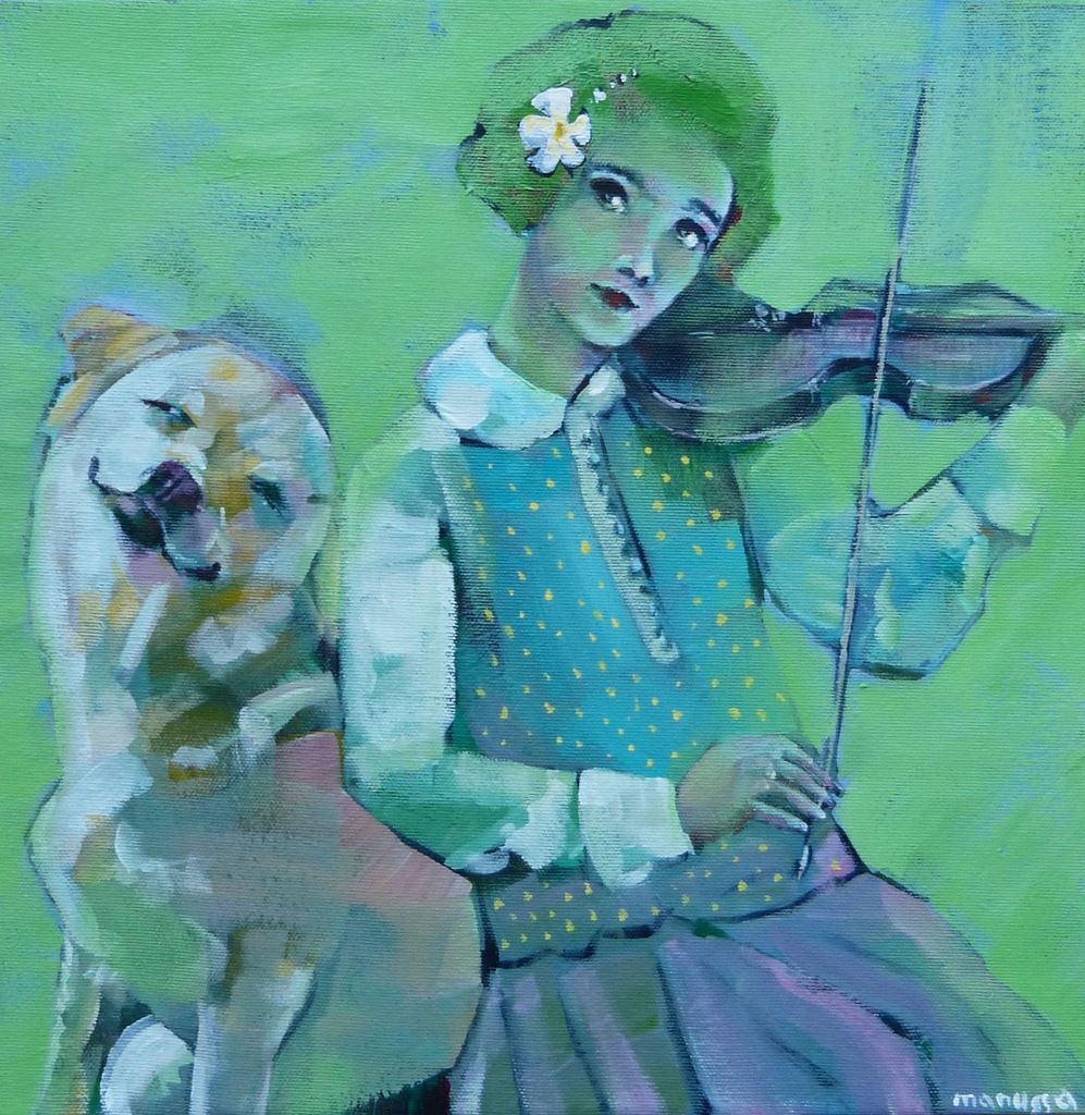 AGART _____ PSI WALC ___ MANUSSA ___ obraz 40x40