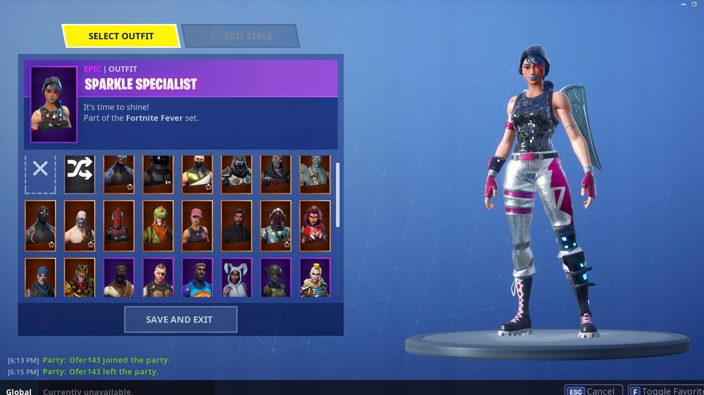 Konto Fortnite - Rzadkie Skiny i Ratowanie 2,3,4,5