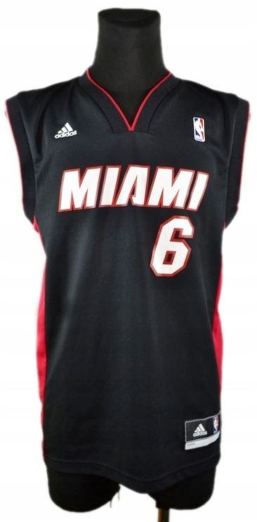 MIAMI HEAT ADIDAS Koszulka NBA #6 LEBRON JAMES _ S