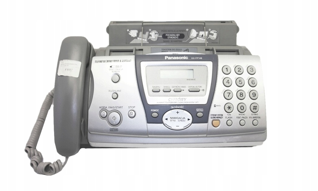 PANASONIC FAX KX-FP148 TELEFON XERO /07