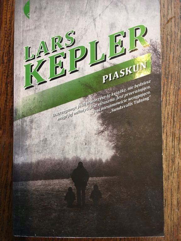 Książka PIASKUN -LARS KEPLER