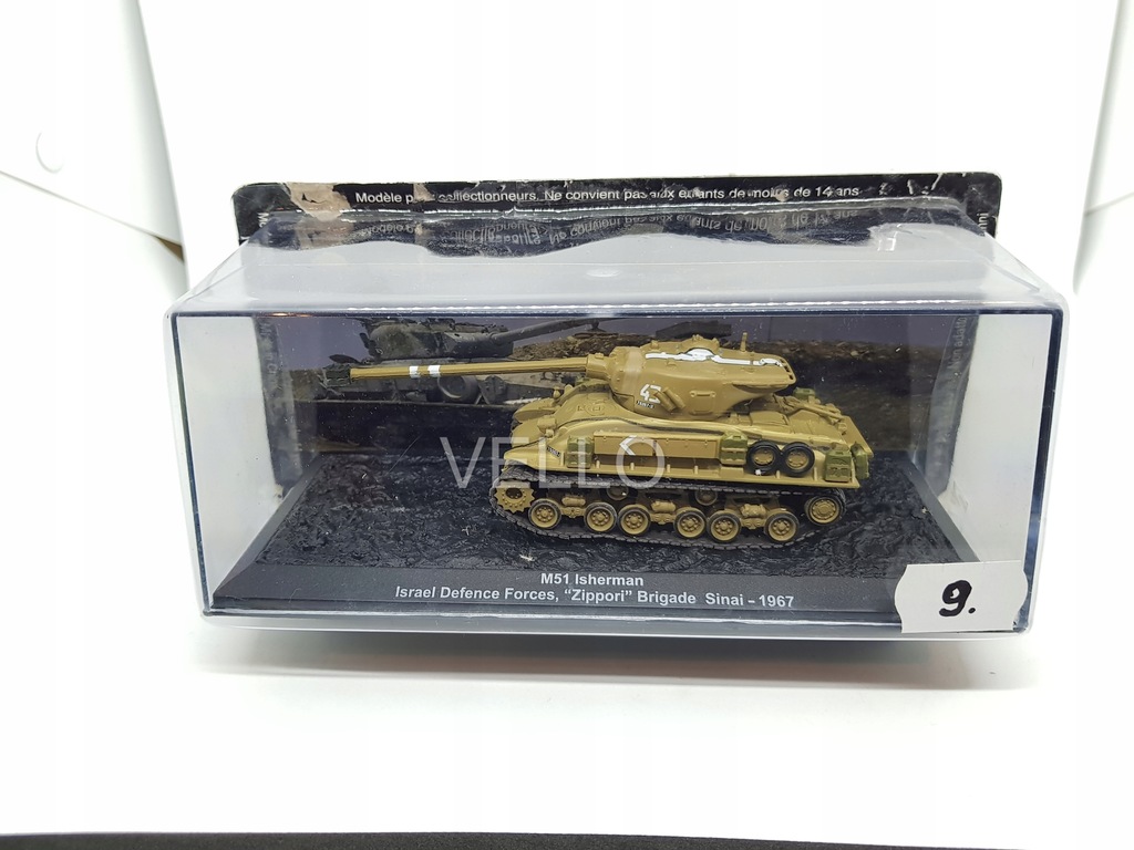M51 ISHERMAN ISRAEL DEFENCE FORCES nr9 1:72