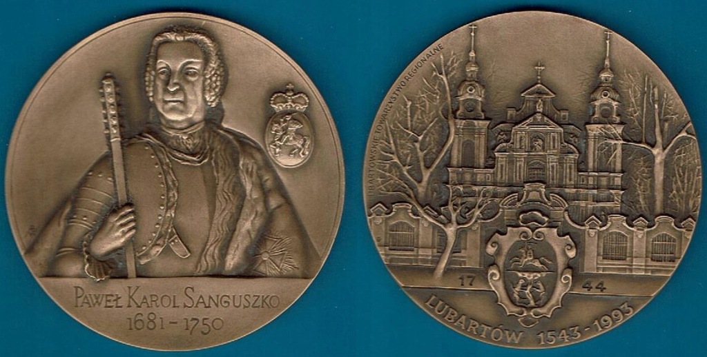 7652=LUBARTÓW - PAWEŁ KAROL SANGUSZKO