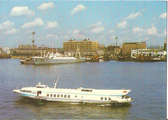 GDYNIA - PORT -- WODOLOT - PODMUCH -- REJS -- 1979