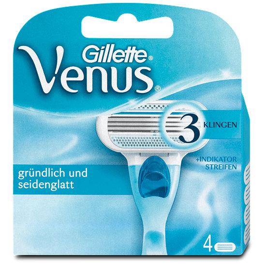 Wkłady do maszynki Gillette Venus 3 Klingen 770201