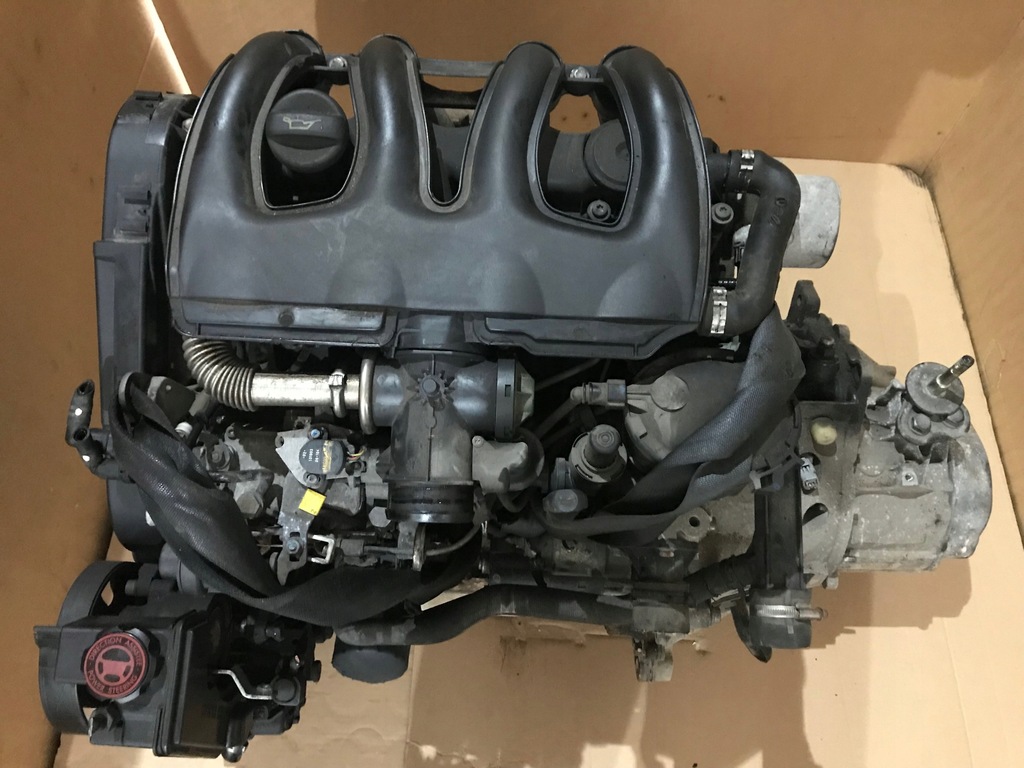 SILNIK KOMPLETNY CITROEN BERLINGO 1.9 D DW8 DIESEL 7559916662