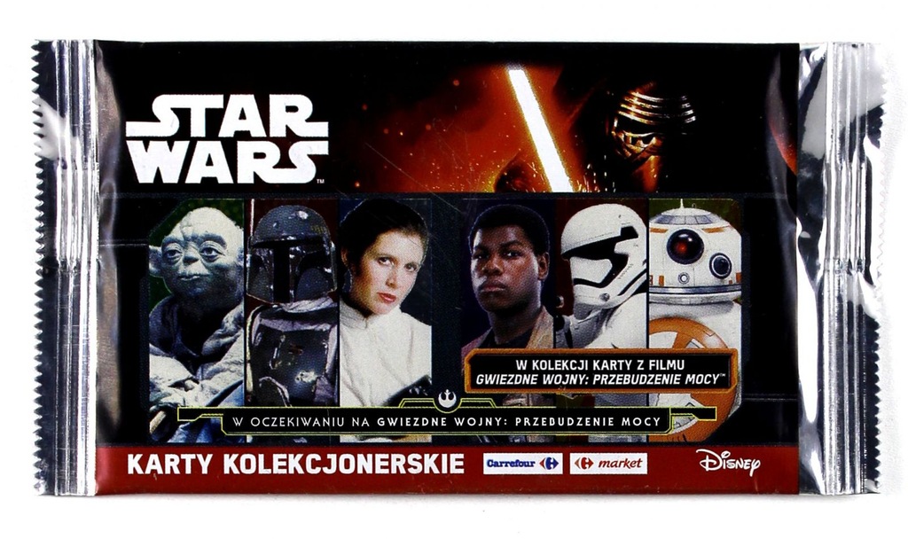 KARTY KOLEKCJONERSKIE STAR WARS (GWIEZDNE WOJNY) K