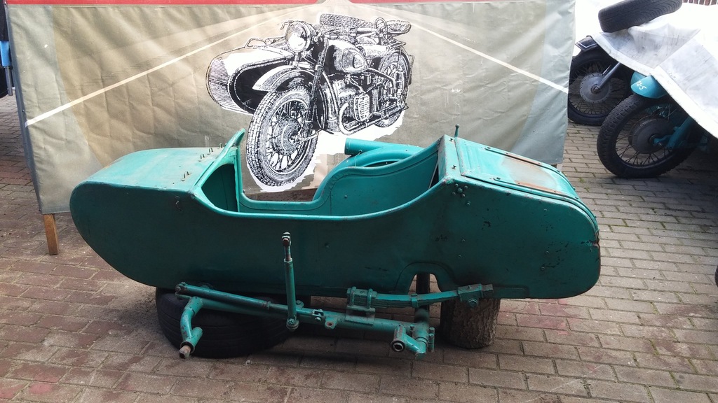 WÓZEK BOCZNY KOSZ GONDOLA M72 BMW K750 URAL DNIEPR