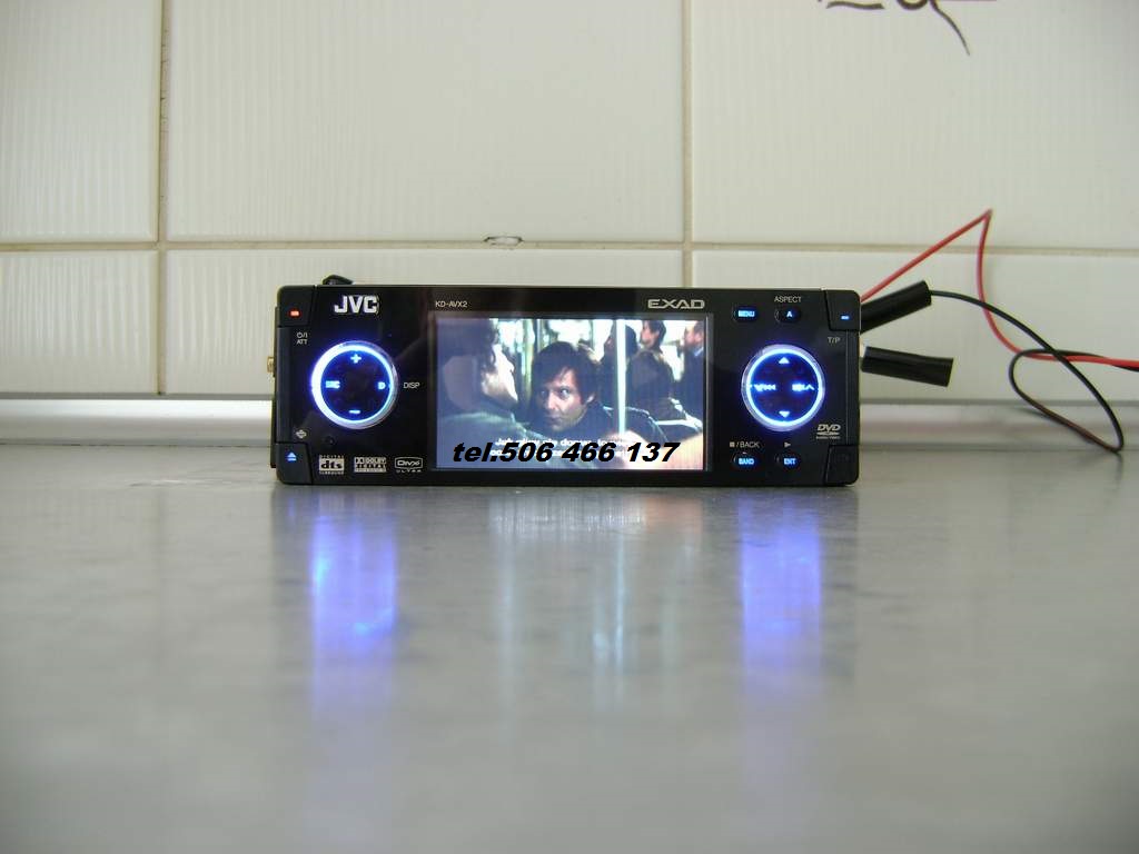 RADIO JVC KD-AVX2 LCD,DVD,EXAD,MULTIMEDIA IDEALNE