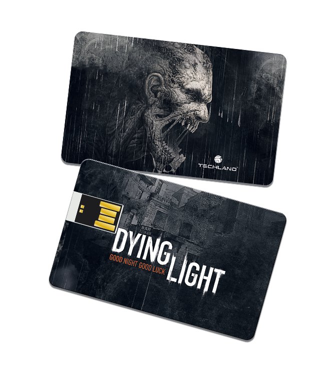 NOWY PENDRIVE KARTA 8GB DYING LIGHT DO PORTFELA
