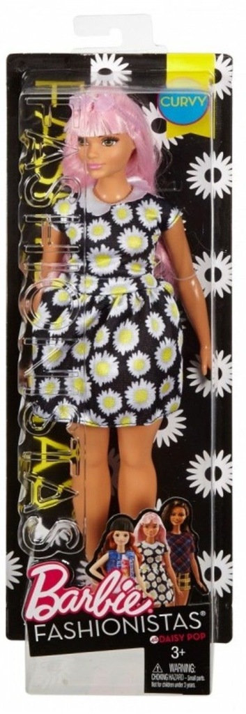 BARBIE Fashionistas Lalka RÓŻOWA DVX70 MATTEL - 7139217295 - oficjalne ...