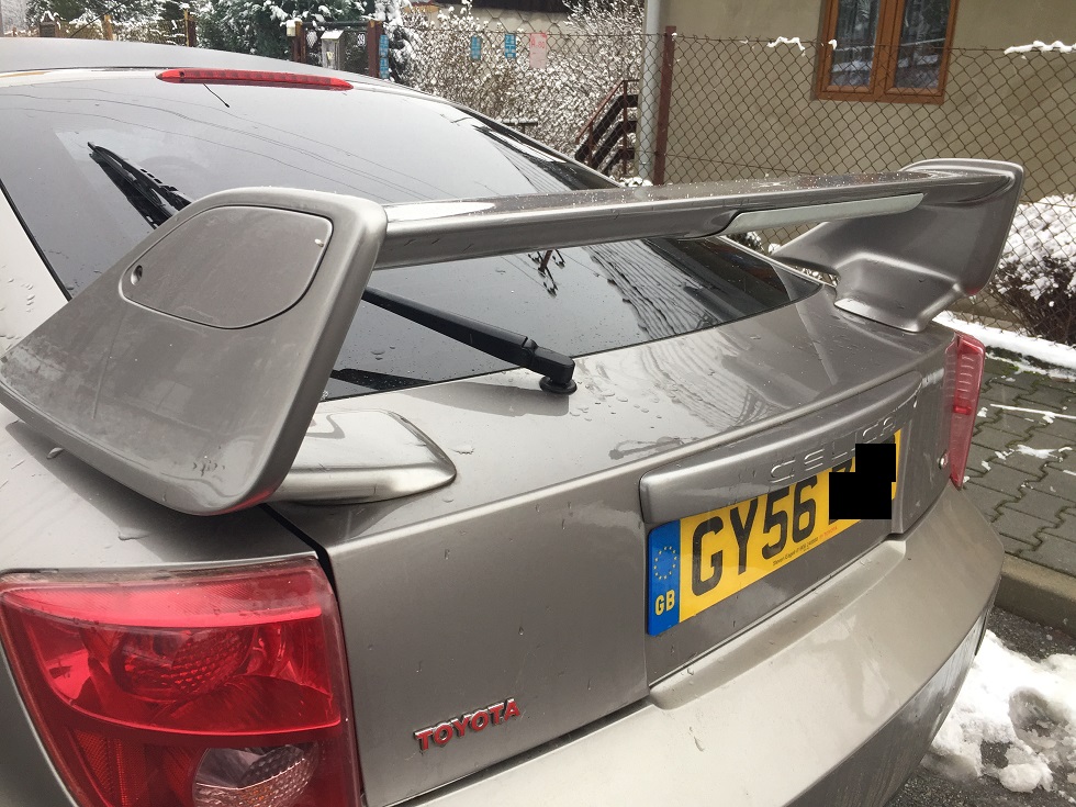 LOTKA SPOILER TRD TOYOTA CELICA VII GT ORYGINAŁ 7084946645