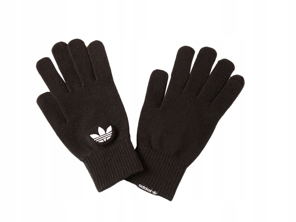 ADIDAS rękawiczki zimowe G84842 logo ciepłe czarne