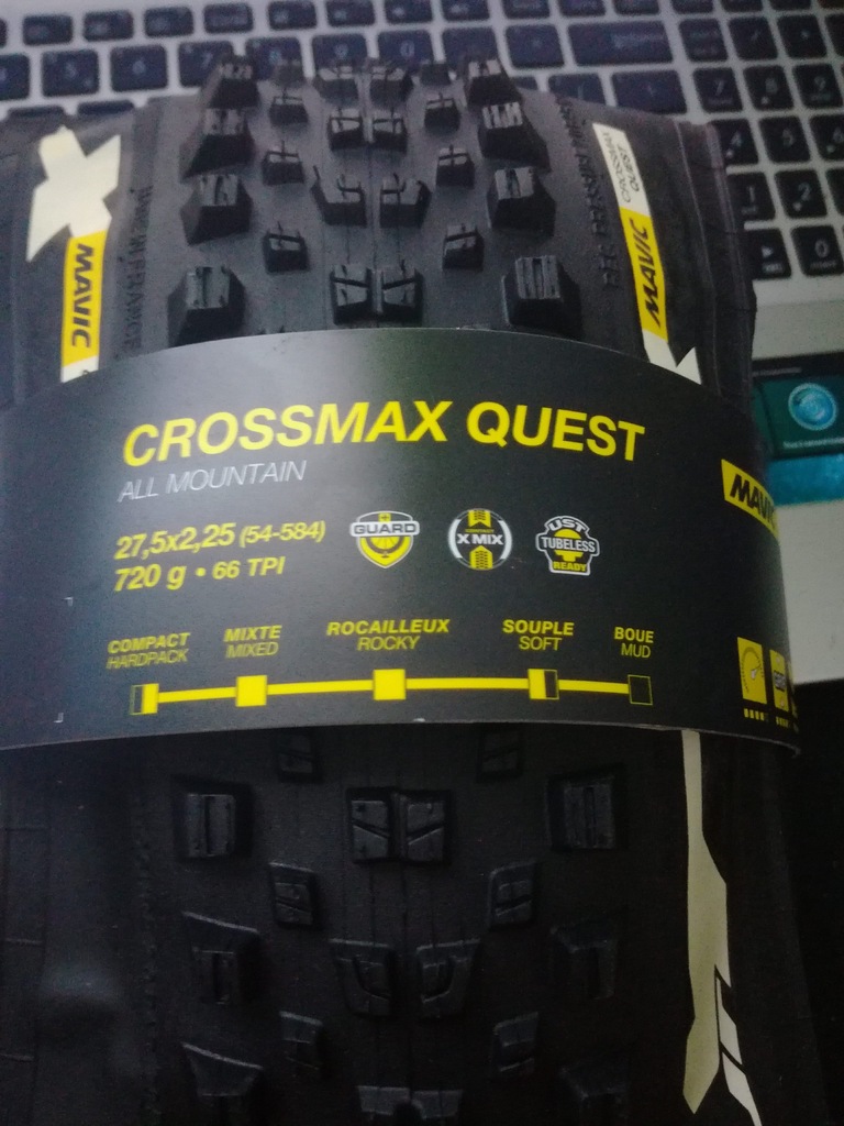 Mavic crossmax Quest 27,5x 2,25 Zwijane