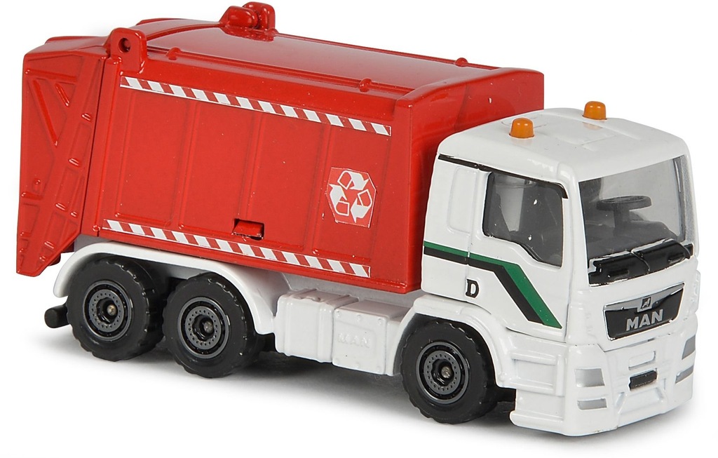 MAJORETTE ŚMIECIARKA MAN TGS RECYKLING RESORAK