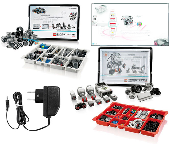 LEGO MINDSTORMS EDU 45544 + 45560 + 45517 + SOFT