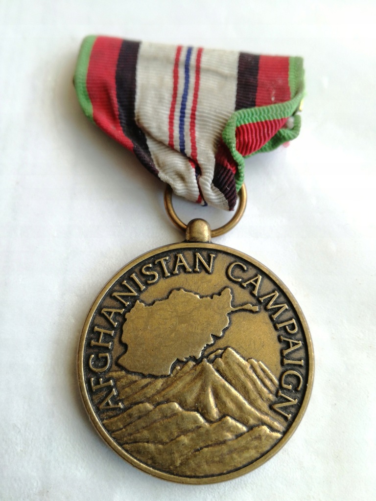 US Afghanistan Campaign Medal .