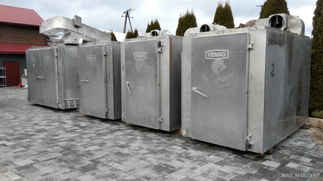 Komora wędzarnicza wędzarnia Atmos Vemag 3 wózki 