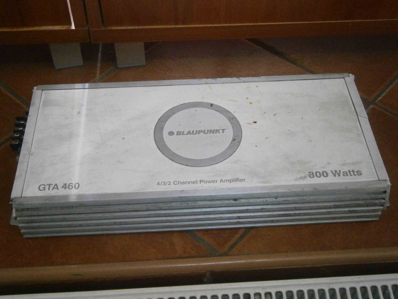WZMACNIACZ SAMOCHODOWY BLAUPUNKT GTA 460 800W