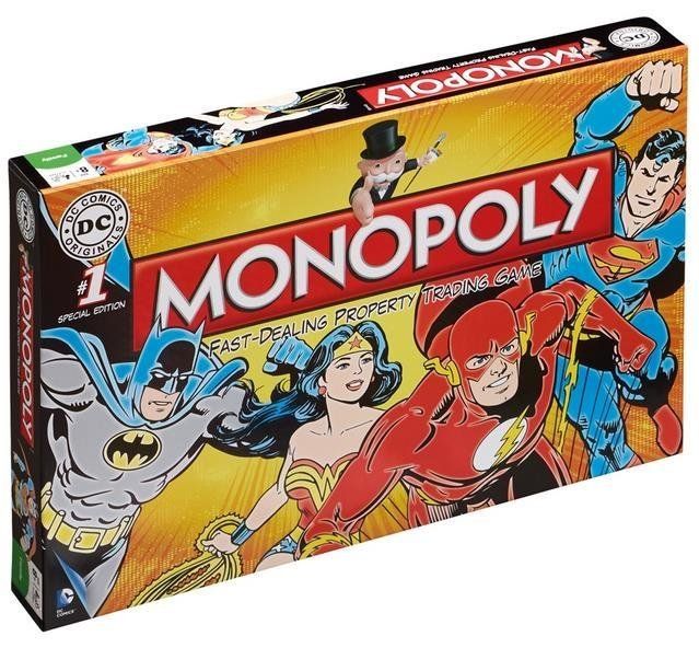 Monopoly DC Universe /gra planszowa EKONOMICZNA