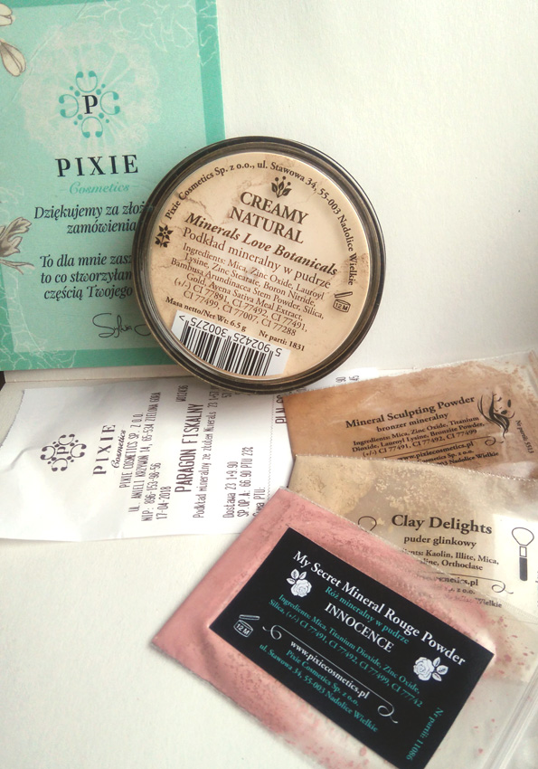 Podkład mineralny Pixie Botanicals Creamy Natural