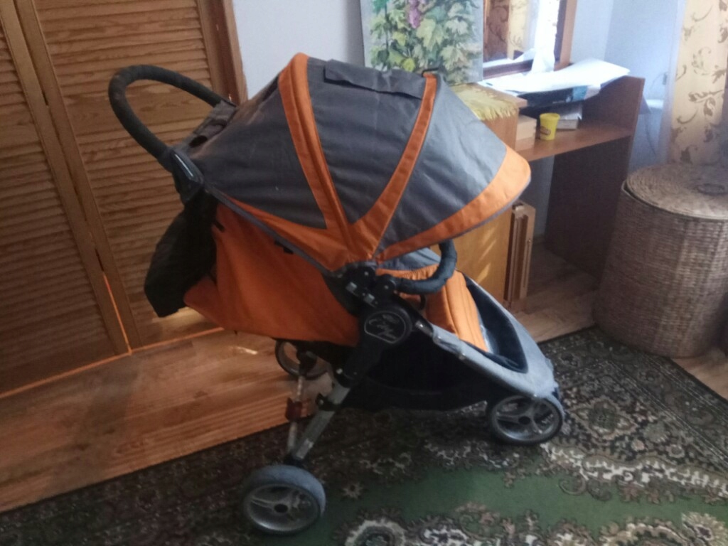 Wózek Baby Jogger City Mini pomarańczowy