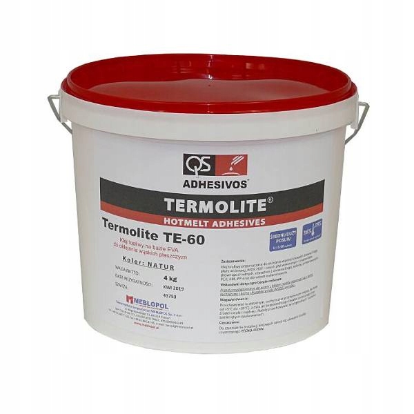 KLEJ TOPLIWY DO OKLEINIAREK BIAŁY TERMOLITE 4 kg