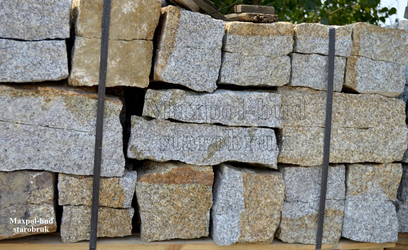 Opornik obrzeże granitowe kamienne Sosnowiec