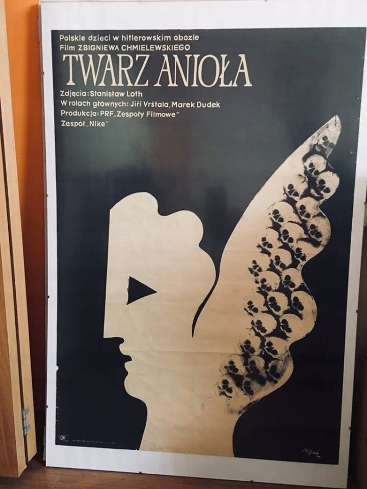 Plakat filmowy Twarz Anioła 1970 UNIKAT !