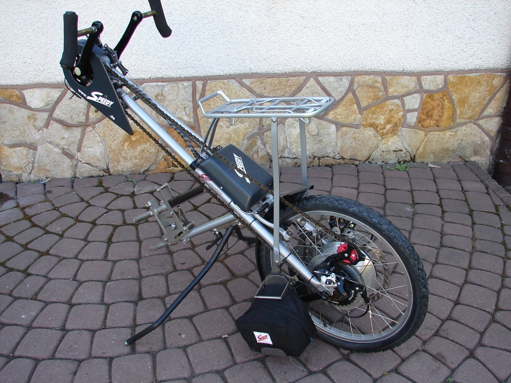 Handbike SPEEDY DUO2 rower ręczny inwalidzki