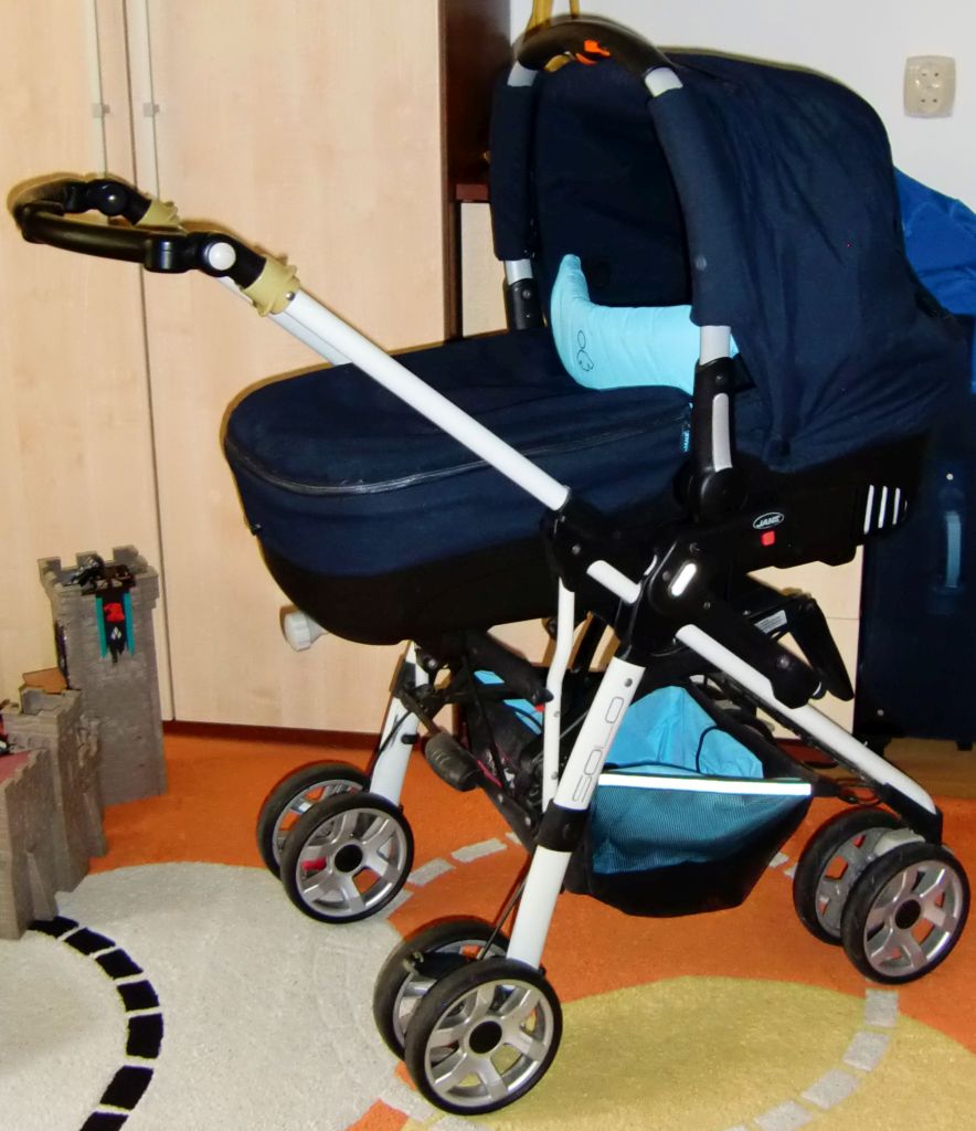 WÓZEK JANE SOLO Z GONDOLĄ CAPAZO PRO-FIX