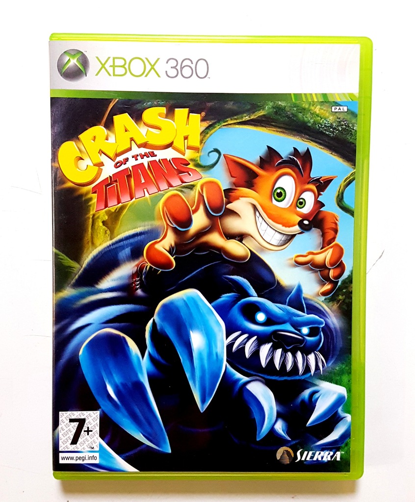 XBOX360 gra CRASH of the TITANS