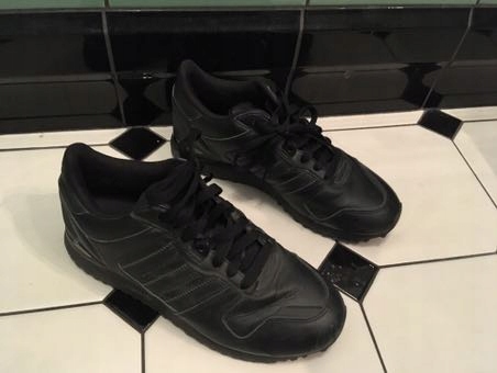 Adidas ZX 700 black leather 39 1/3