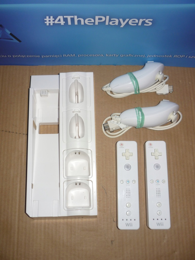 NINTENDO WII ŁADOWARKA + REMOTE + NUNCHUCK POZNAŃ