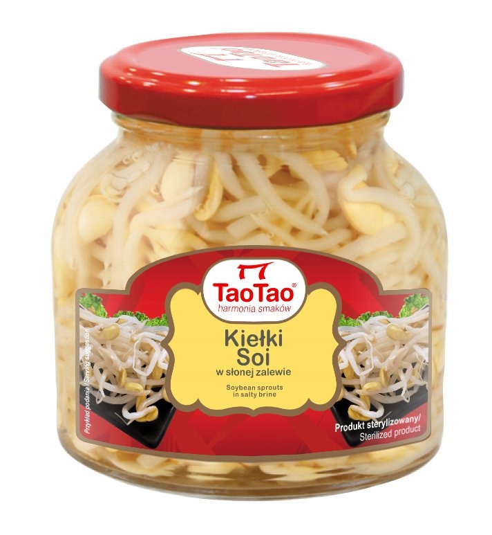 Oryginalne Kiełki soi 280g słoik TaoTao TWO22