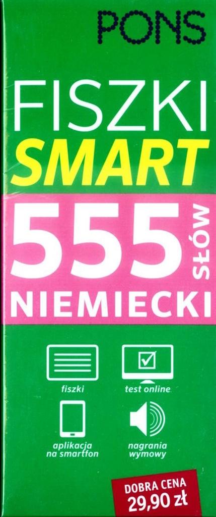 Fiszki Smart 555 słów. Niemiecki