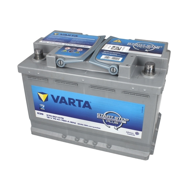 Хорошие аккумуляторы для машины. Аккумулятор Varta AGM 70ah. Varta AGM 70. Varta аккумулятор 70ah 760a en. Varta аккумулятор на авто 62.