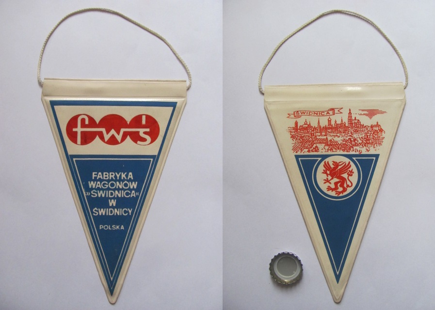 proporczyk Fabryka Wagonów Świdnica (ciemniejszy)