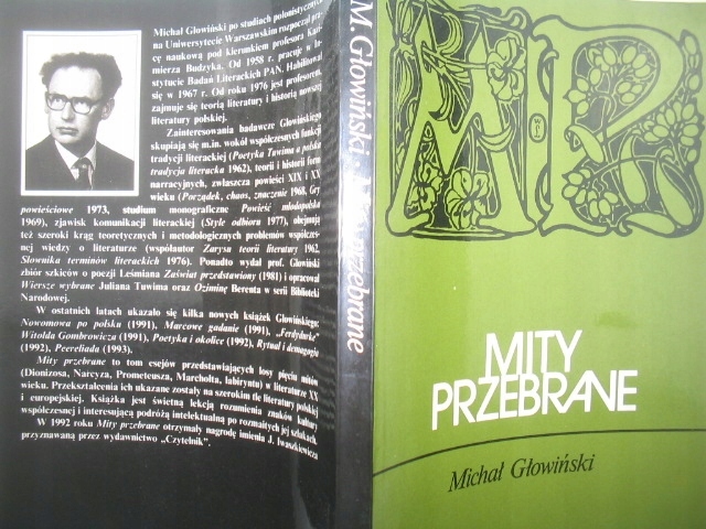 MITY PRZEBRANE Michał Głowiński