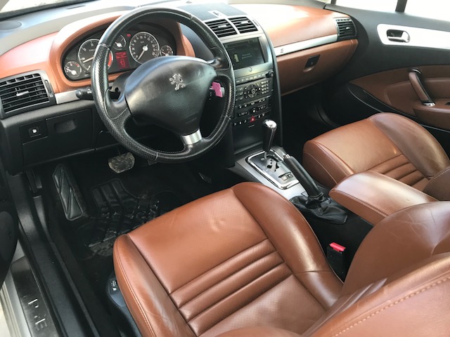PEUGEOT 407 COUPE KOMPLETNE WNETRZE FOTEL KANAPA