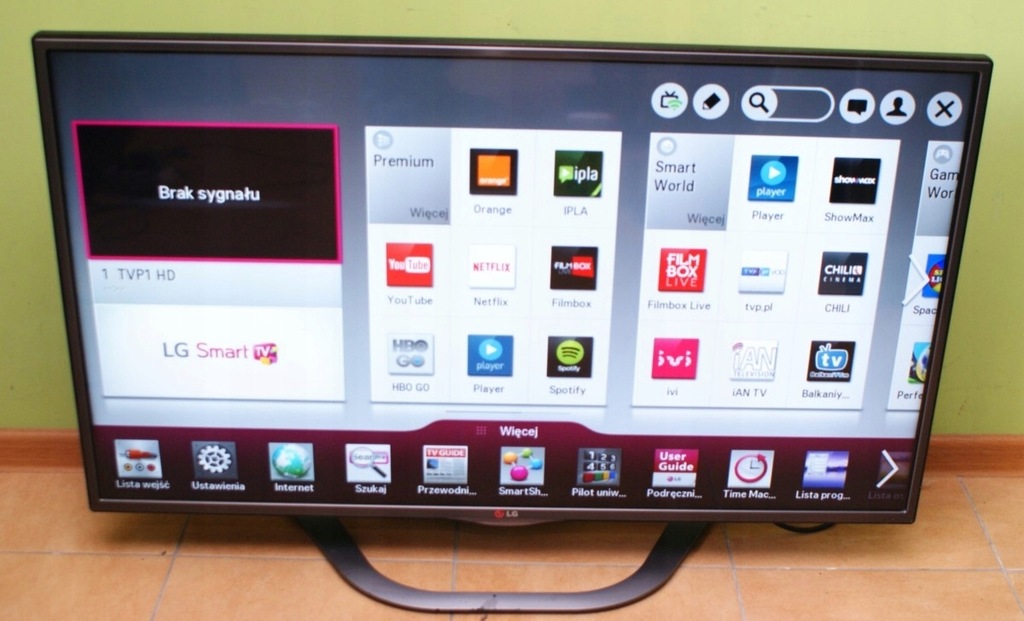 LG 42 LED 3D SMART TV WI-FI LG42LA620S