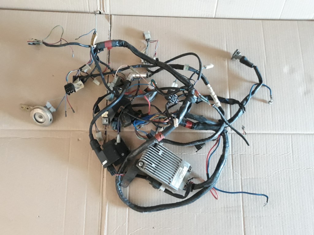 Aprilia SR50 instalacja elektryczna moduł komputer