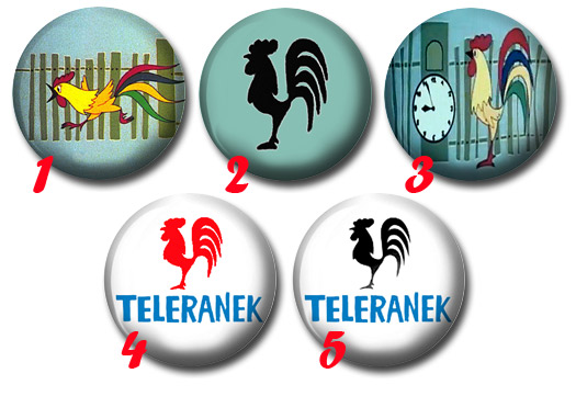 Teleranek - Przypinka, przypinki PRL