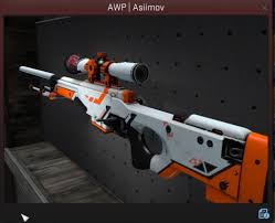 CS GO AWP ASIIMOV W STANIE FIELD-TESTED