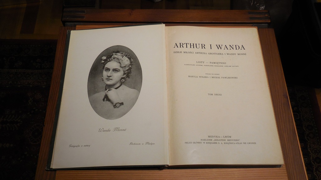 Artur Grottger i Wanda Monne - listy pamiętniki