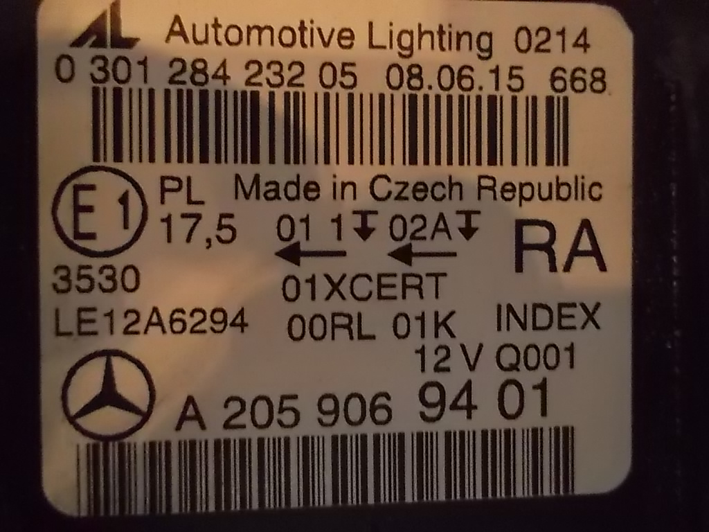 Auto-LED-Tagfahrlicht-Steuergerät-Modul für W205 W156 X156 2015–2016  A2059060601