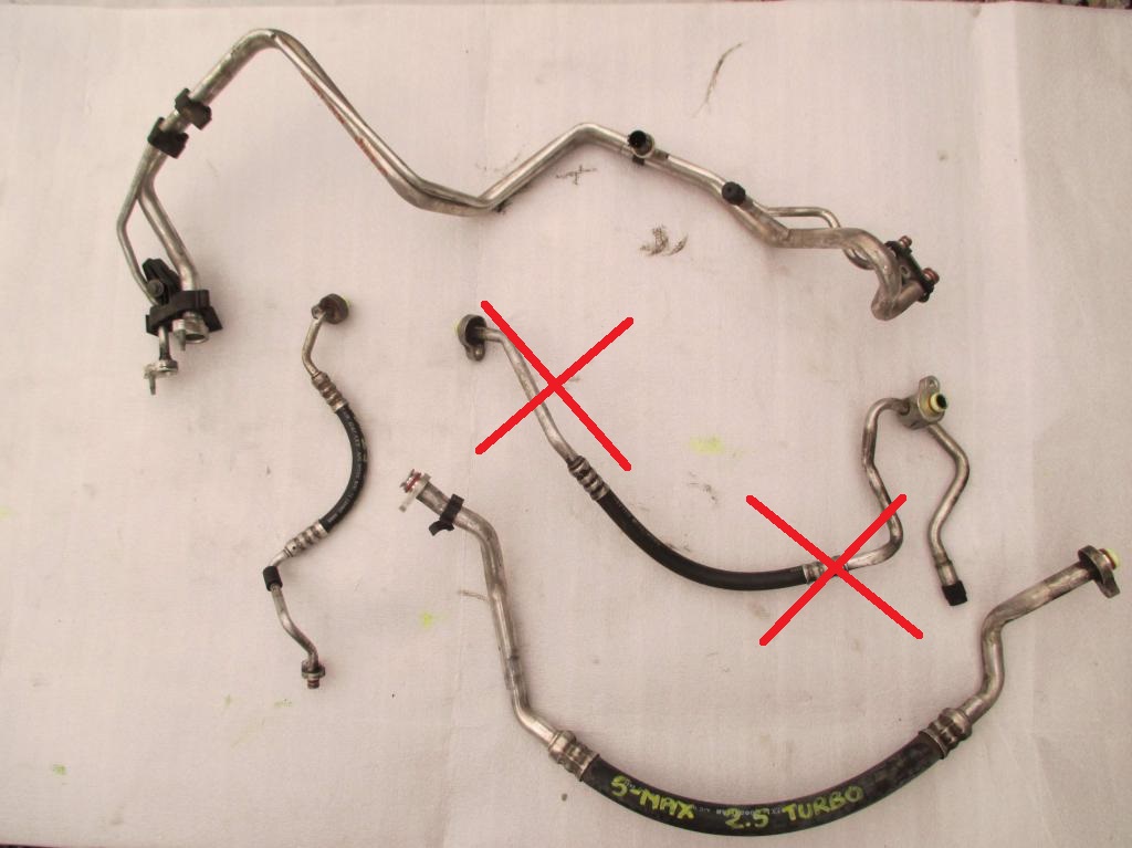 hadice klimatizaci FORD S-MAX 06-> 2.5 TURBO