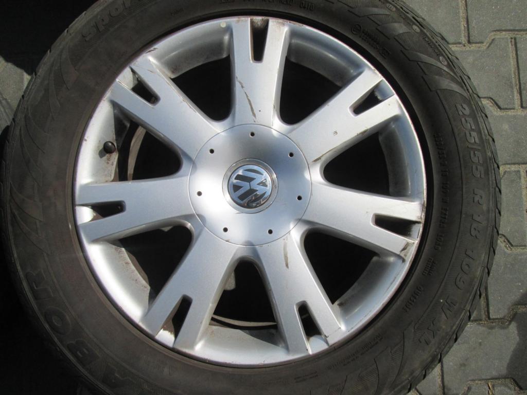 wheels discs tyres VW Touareg 7L0 R18 5mm